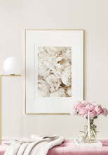 Load image into Gallery viewer, White Peonies Poster