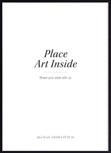 Load image into Gallery viewer, Black Wooden Frame