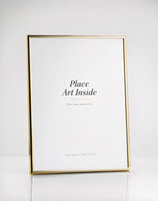 Load image into Gallery viewer, Gold Aluminum Frame