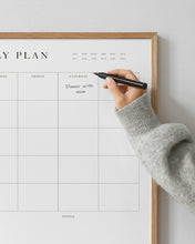 Load image into Gallery viewer, MONTHLY PLANNER POSTER