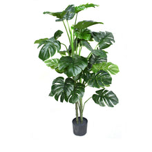 Load image into Gallery viewer, Faux Monstera Tree