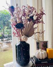 Load image into Gallery viewer, Autumn dried flower set with vase