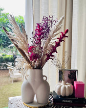 Load image into Gallery viewer, Pink Flora Dried set with vase