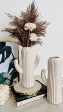 Load image into Gallery viewer, White Cactus Vase