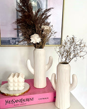 Load image into Gallery viewer, White Cactus Vase