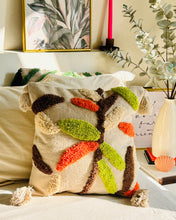 Load image into Gallery viewer, Bird Branch Tufted Cushion Cover