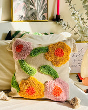 Load image into Gallery viewer, Blossom Tufted Cushion Cover
