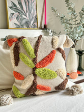 Load image into Gallery viewer, Bird Branch Tufted Cushion Cover