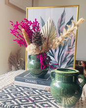 Load image into Gallery viewer, Dried flower set with Mini Vintage vase