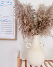 Load image into Gallery viewer, fluffy pampas amphora vase set