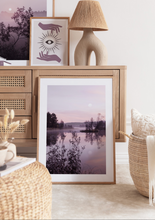 Load image into Gallery viewer, Calm Lake at Sunset Poster