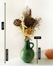 Load image into Gallery viewer, Cruet Vase with Dried flower set