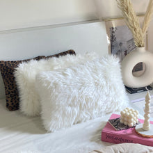 Load image into Gallery viewer, Furry Faux Fur Cushion
