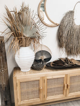 Load image into Gallery viewer, Moon Rattan Mirror