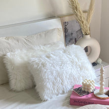 Load image into Gallery viewer, Furry Faux Fur Cushion