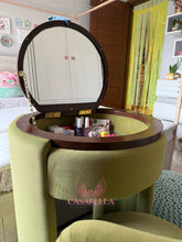 Load image into Gallery viewer, Rella Vanity &amp; Stool Set- III
