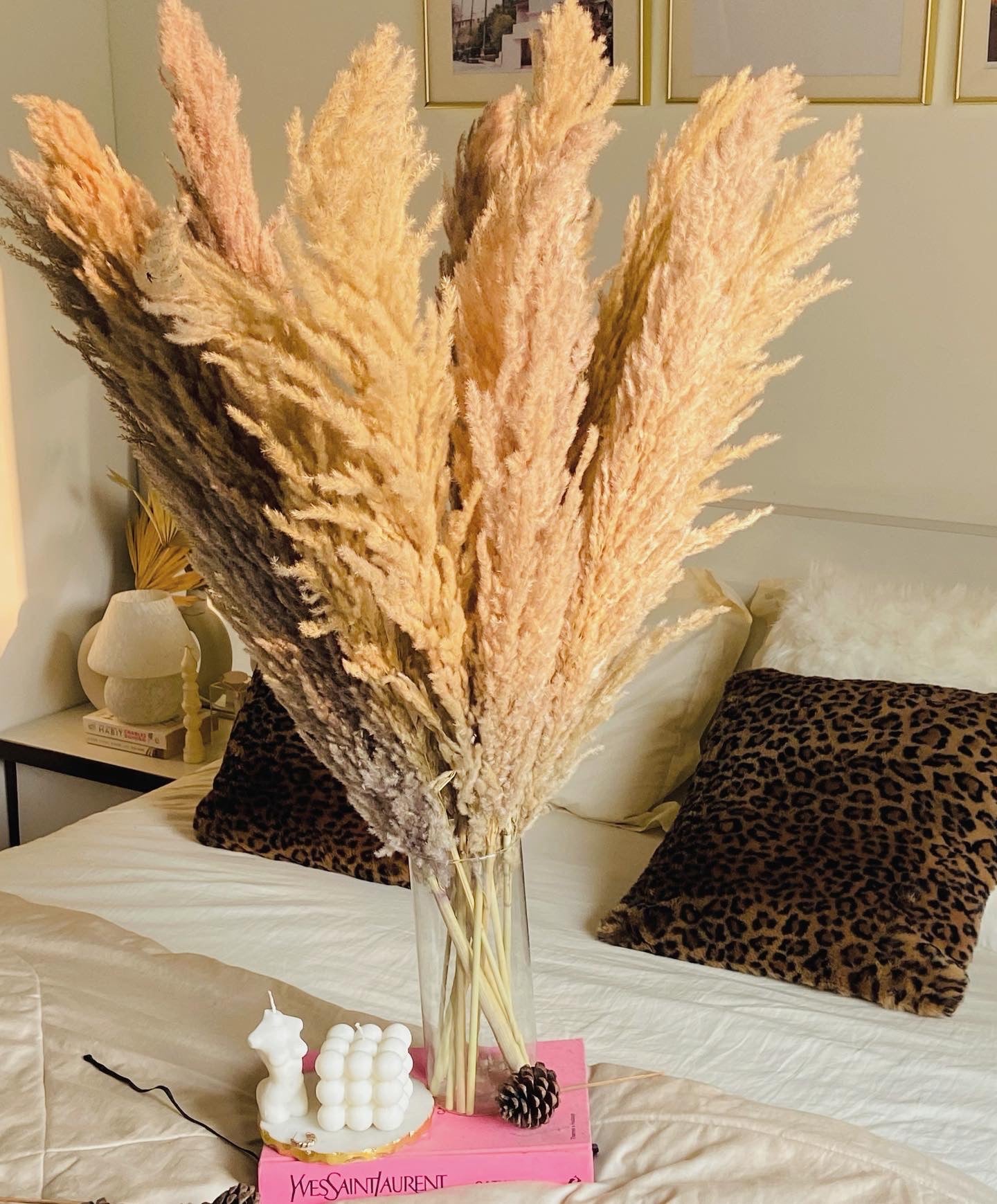Beige Pampas Grass bunch