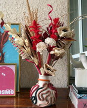 Load image into Gallery viewer, Amigo dried flower set with vase
