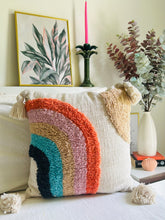 Load image into Gallery viewer, Half Rainbow Cushion Cover
