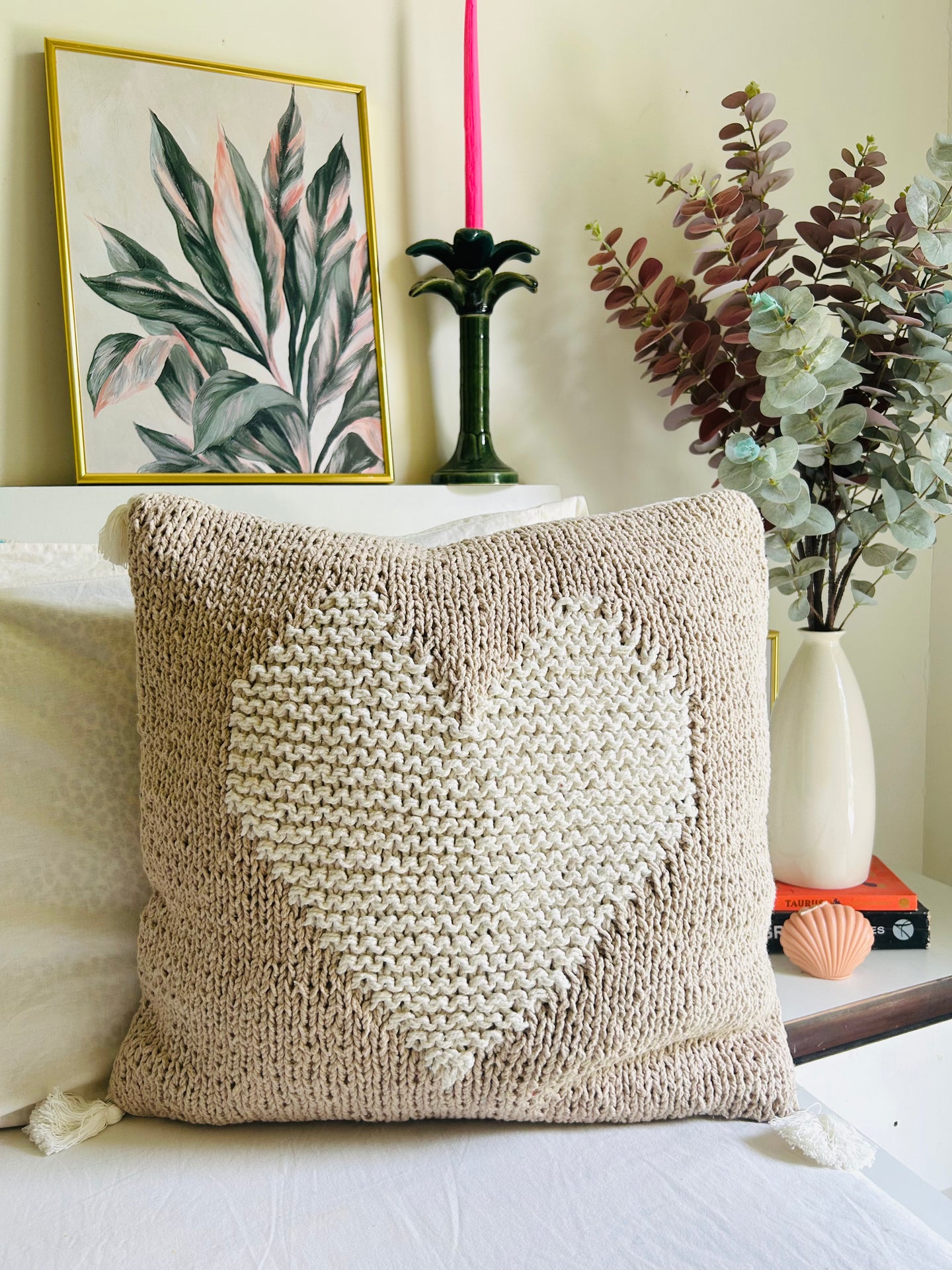 Heart Cushion Cover