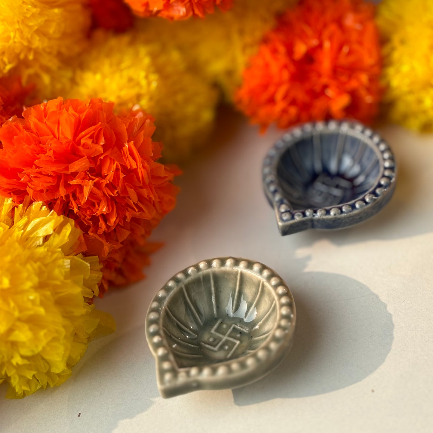 Ceramic Boho Diya