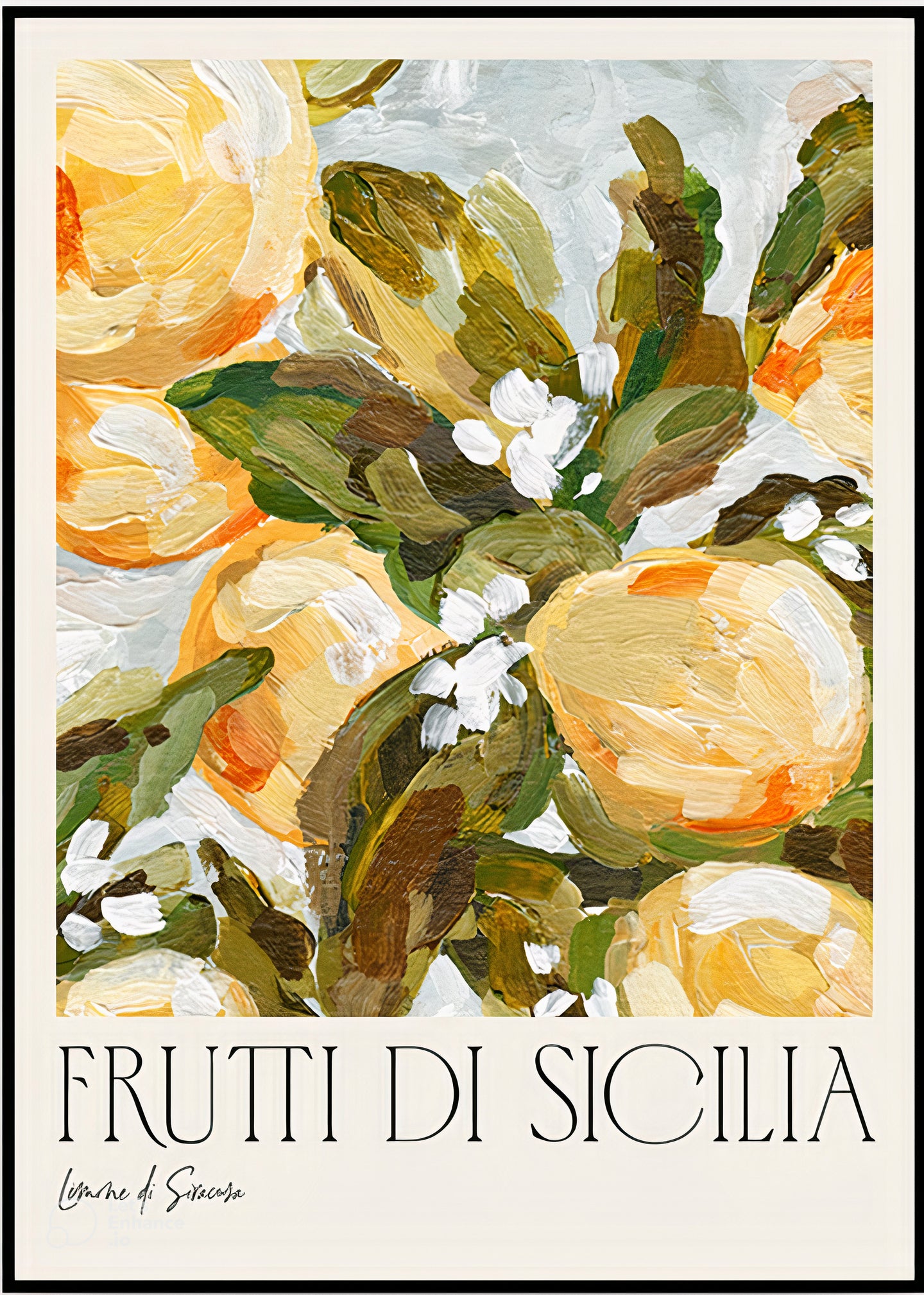 Frutti Di Sicilia Poster