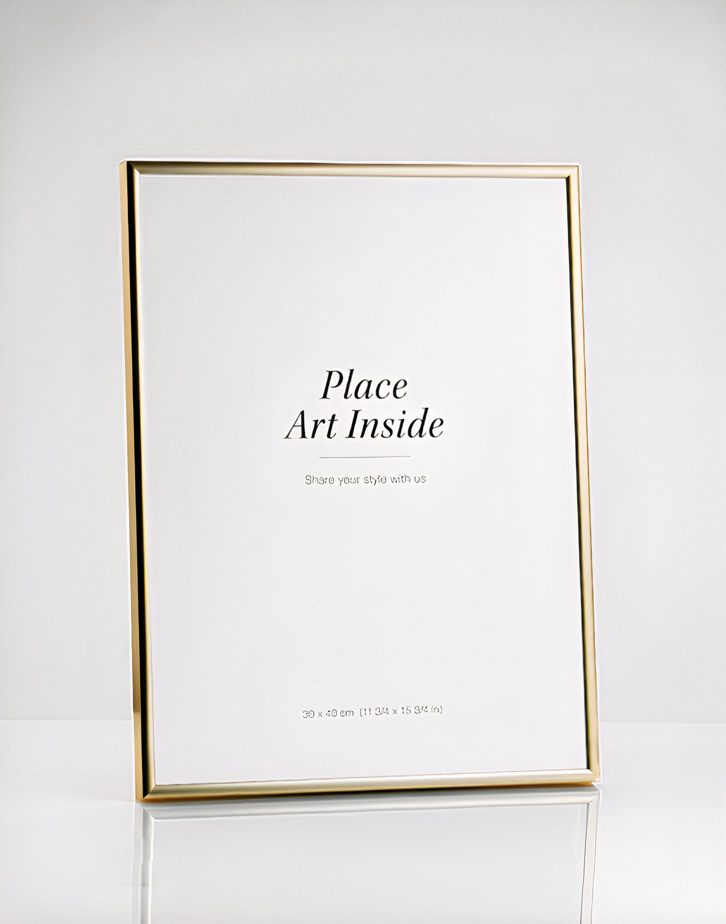 Gold Aluminum Frame