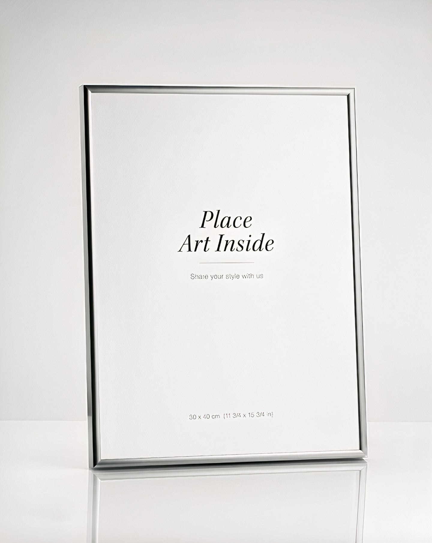 Silver Aluminum Frame