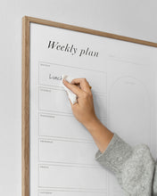 Load image into Gallery viewer, WEEKLY PLANNER POSTER
