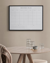 Load image into Gallery viewer, MONTHLY PLANNER POSTER
