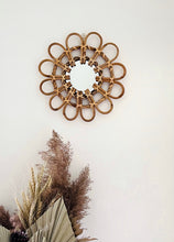 Load image into Gallery viewer, Sunshine Rattan Mirror
