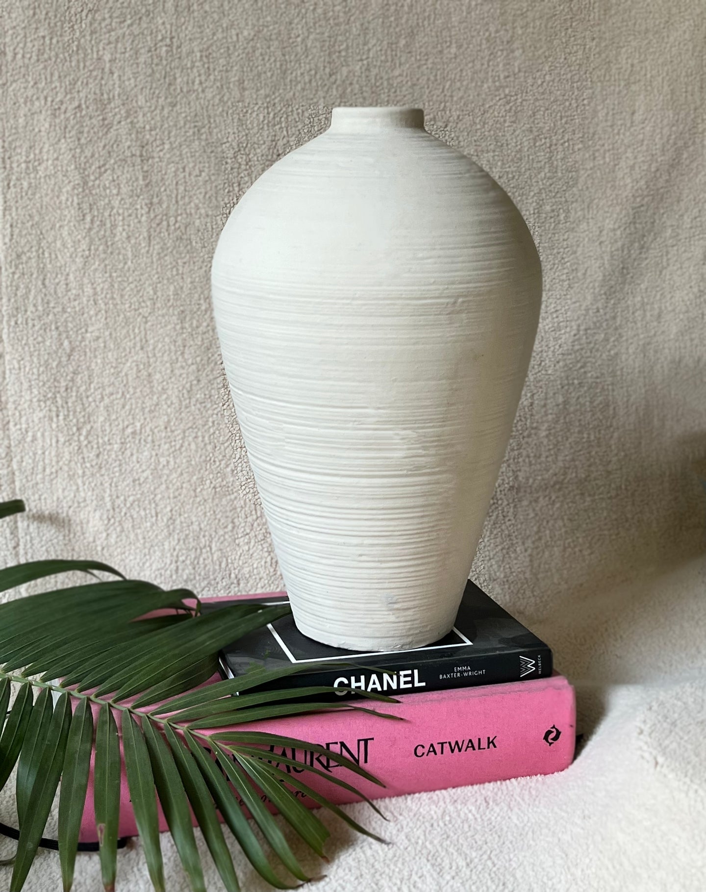 Tall Earth Vase