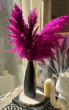 Load image into Gallery viewer, Midnight Pink Pampas vase Set
