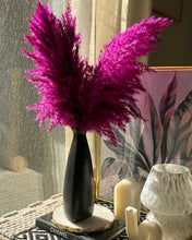 Load image into Gallery viewer, Midnight Pink Pampas vase Set
