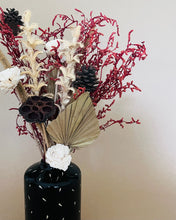 Load image into Gallery viewer, Autumn dried flower set with vase
