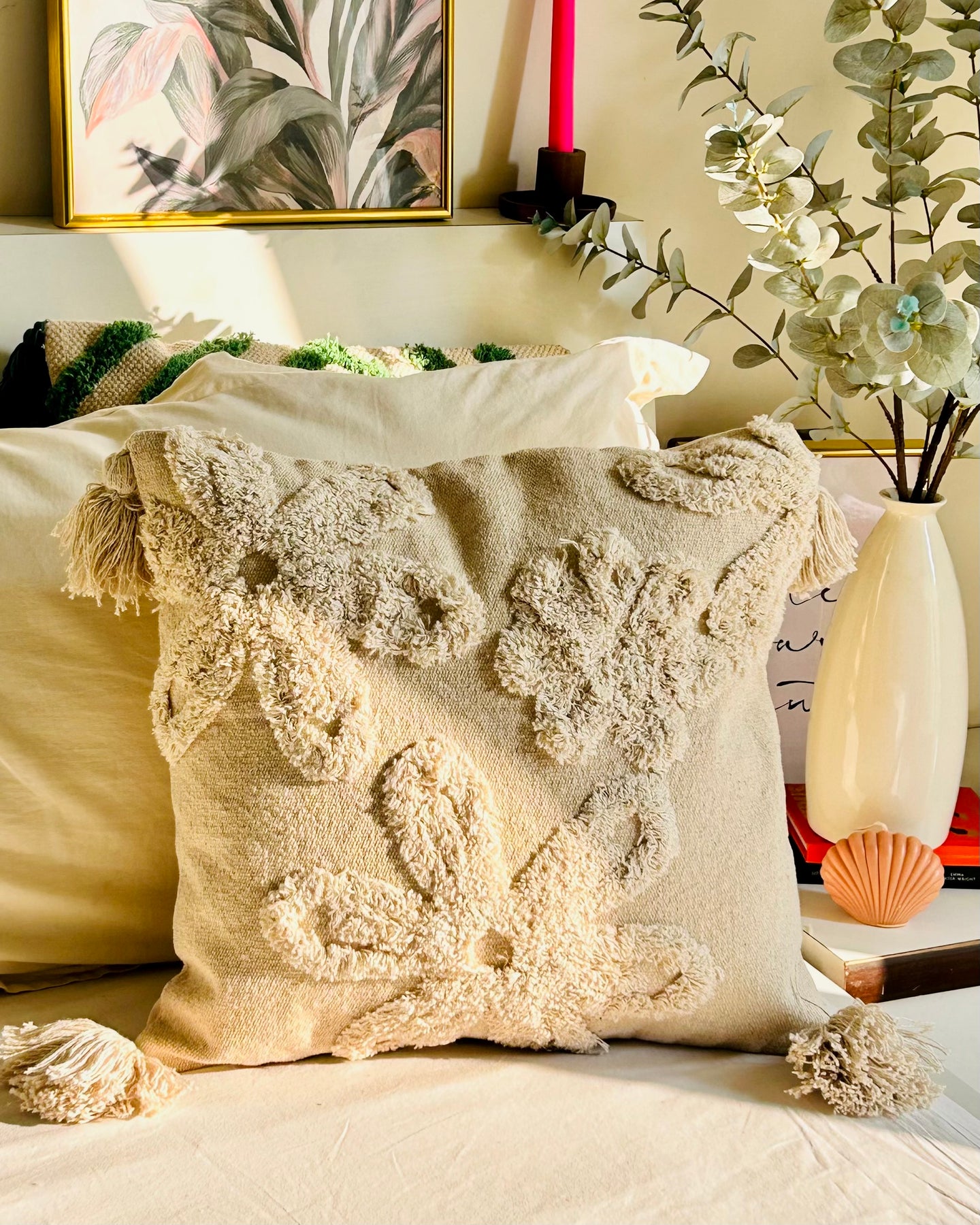 Flora Tufted Cushion Cover