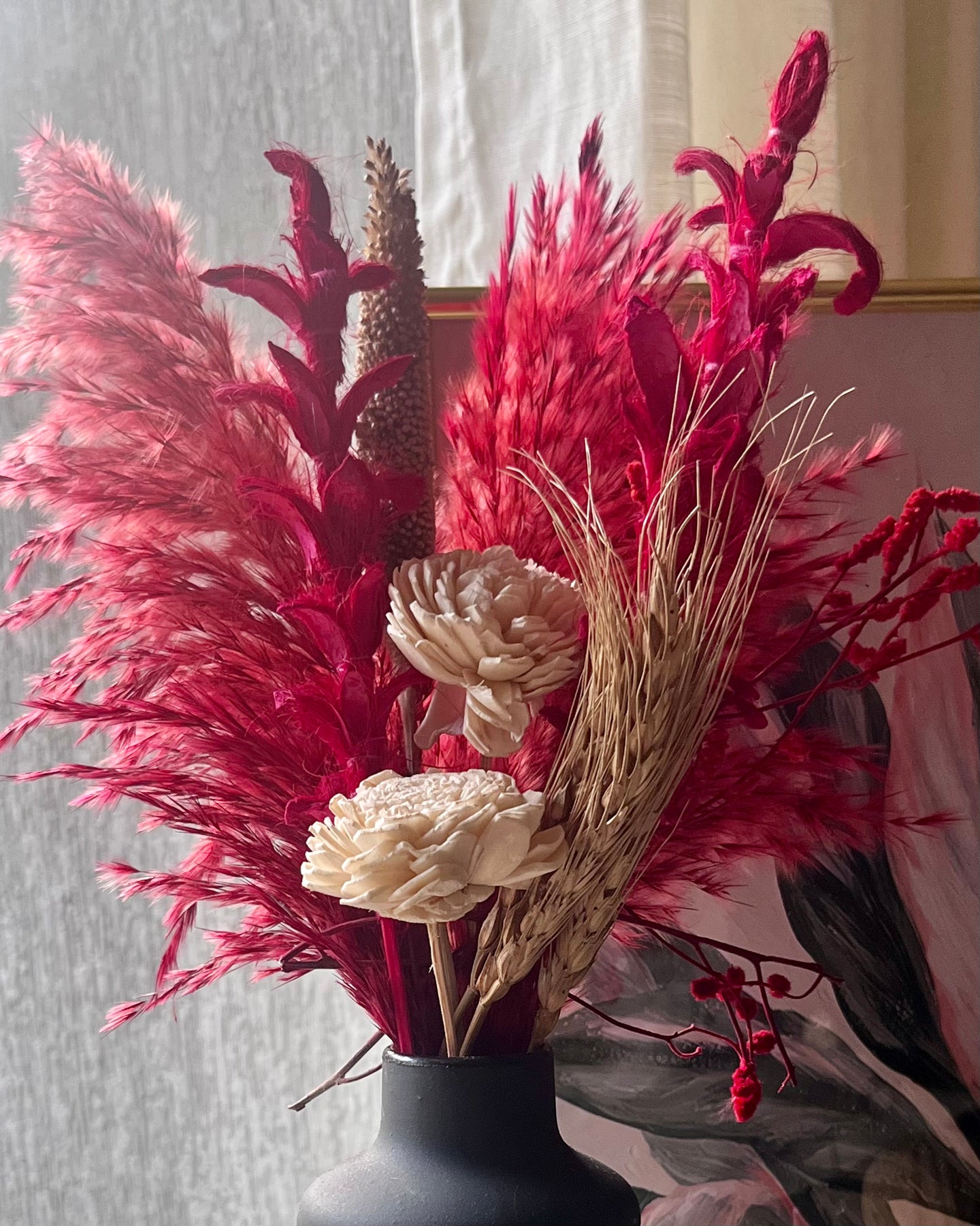 Scarlet Dried flower