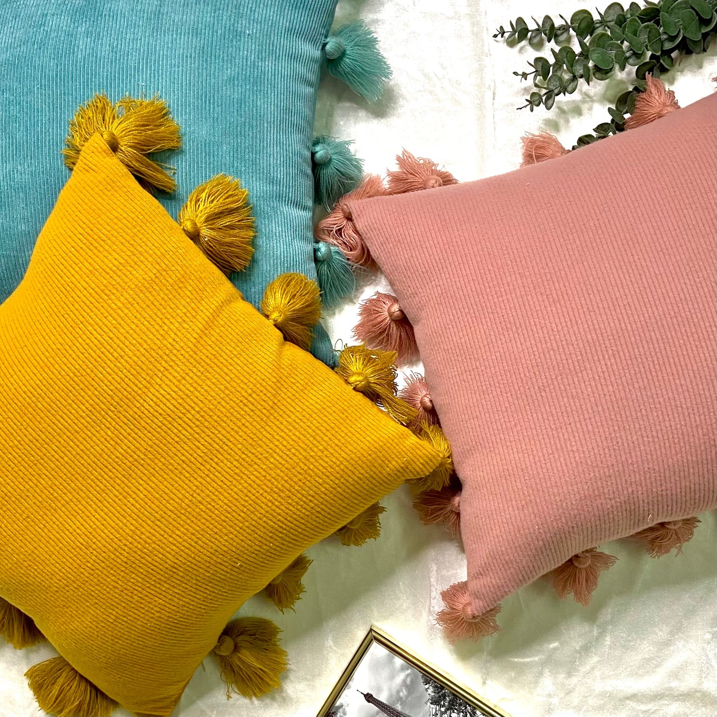 Boho Tassel Cushion