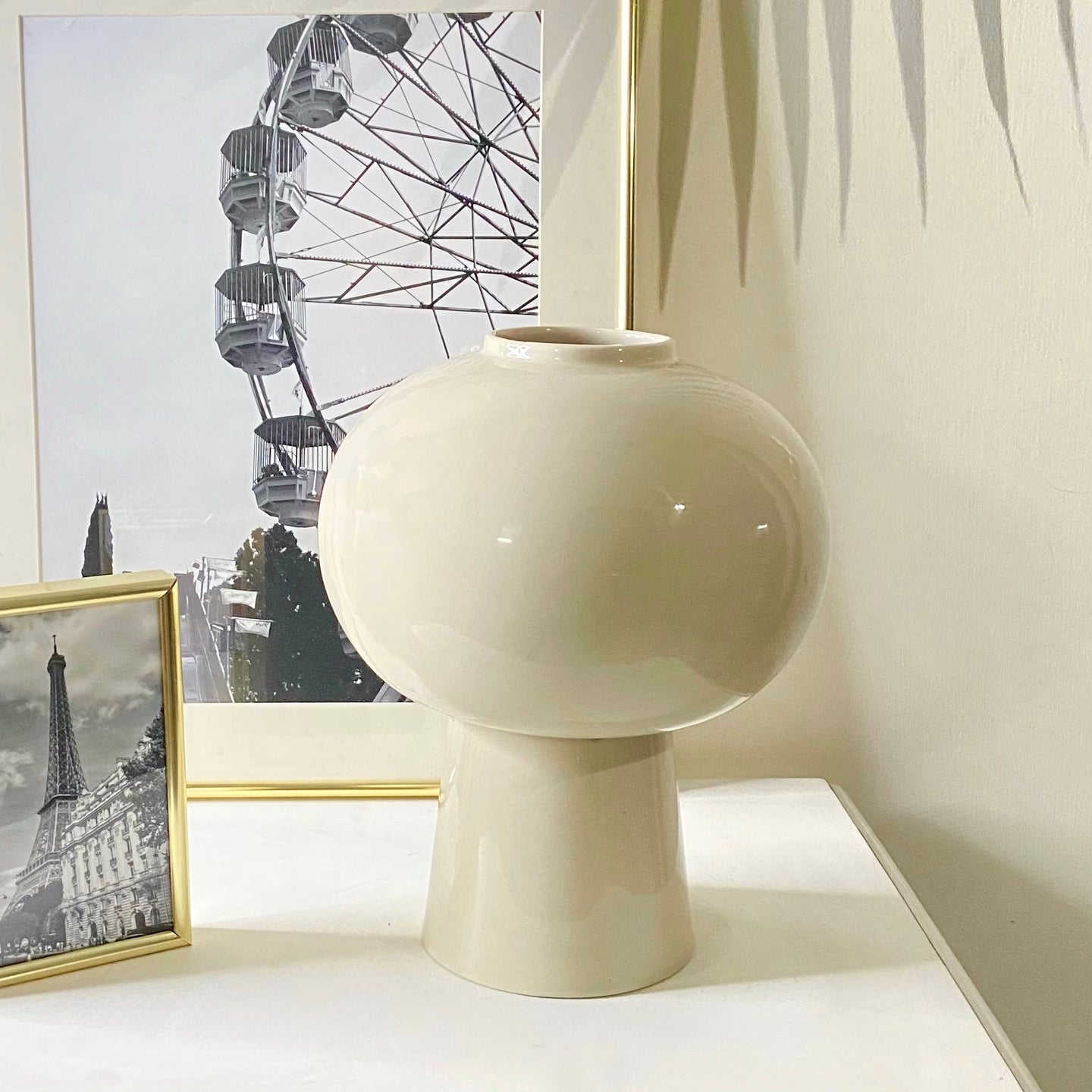 Large Round Ceramic vase