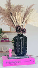 Load image into Gallery viewer, Dried Flower black vase set
