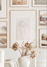 Load image into Gallery viewer, Female Line Art Poster 3
