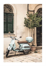 Load image into Gallery viewer, Italy Vespa Poster

