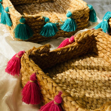 Load image into Gallery viewer, Boho Tassel Basket
