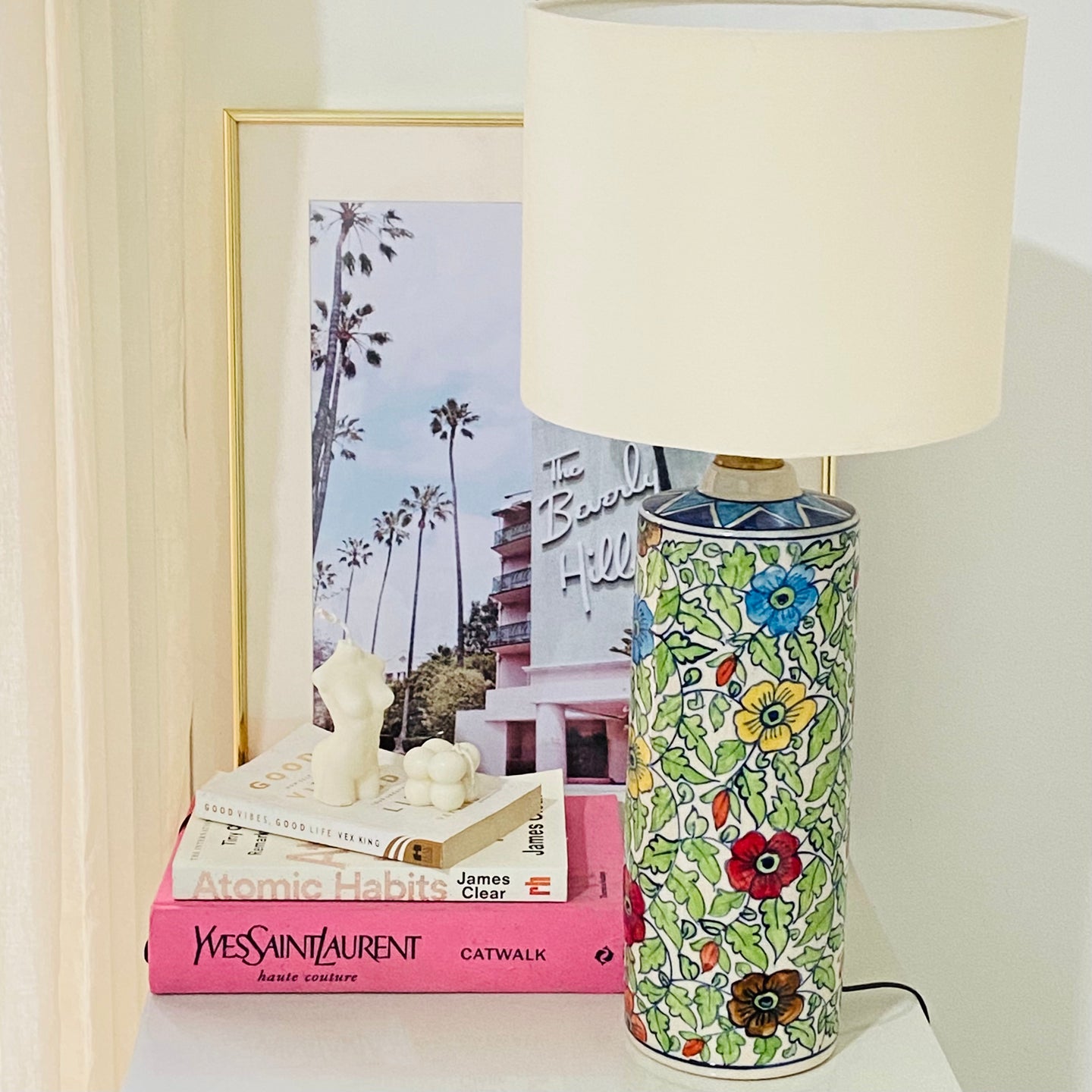 Stella Floral Table Lamp