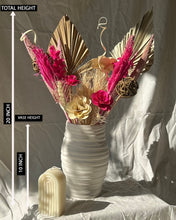 Load image into Gallery viewer, Florence dried flower vase set
