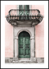 Load image into Gallery viewer, Vintage Green Door Poster
