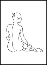 Load image into Gallery viewer, Female Line Art Poster
