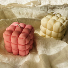 Load image into Gallery viewer, Puffa Cube Candle
